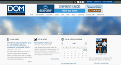 Desktop Screenshot of dommagazine.com